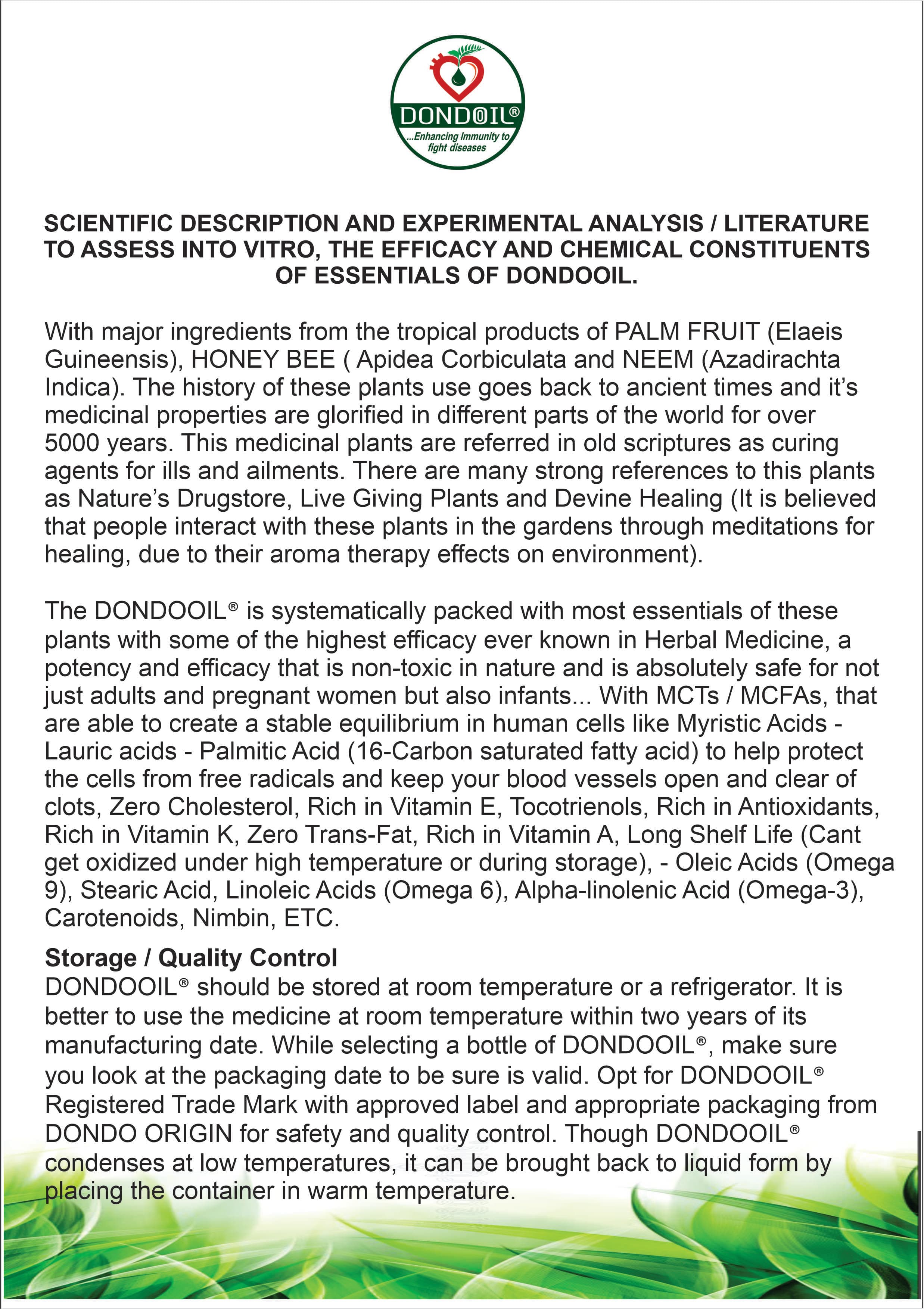 Scientific Description & Analysis